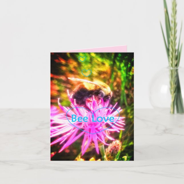 TARJETA DE FELICITACIÓN DEL AMOR ORIBRIGHT DE LA (Anverso)