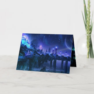 Tarjeta de felicitación del animado