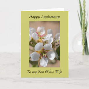 Tarjeta de felicitación del aniversario - para el