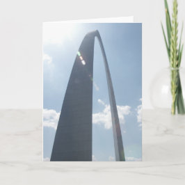 Tarjeta de felicitación del Arco de St. Louis