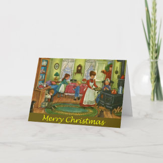 Tarjeta de felicitación del arte popular del