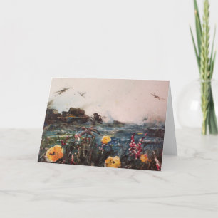 Tarjeta de felicitación del Bello Artes de los