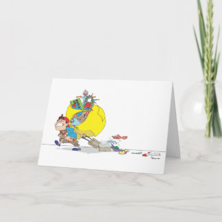 Tarjeta de felicitación del buen viaje