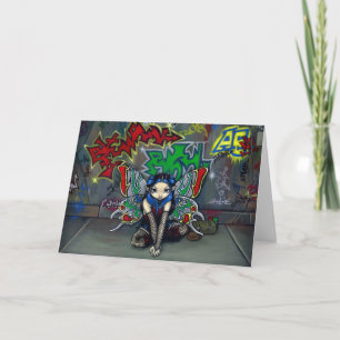 Tarjeta de felicitación del "camuflaje #1"