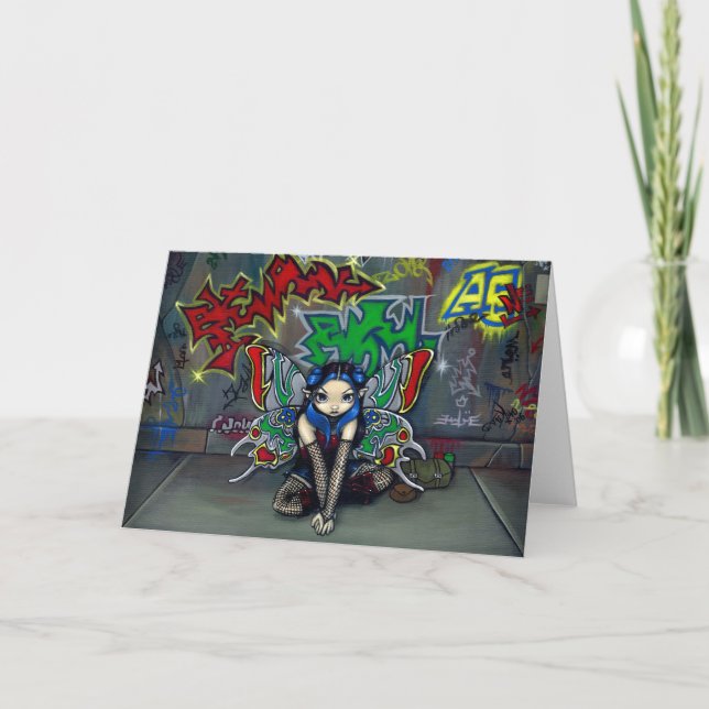 Tarjeta de felicitación del "camuflaje #1" (Anverso)