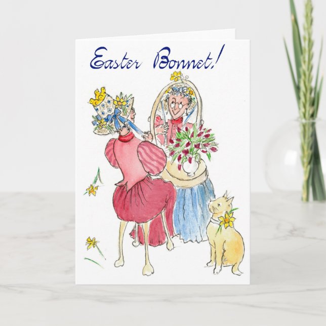 Tarjeta de felicitación del capo de Pascua (Anverso)