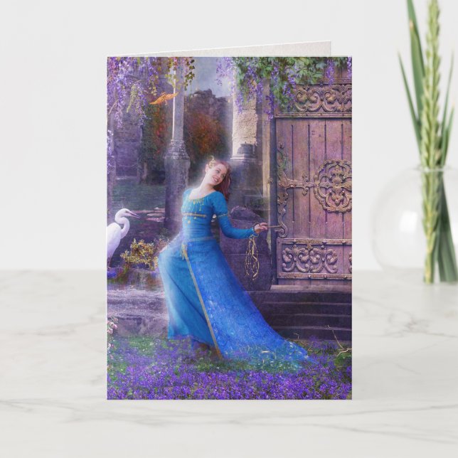 Tarjeta de felicitación del carril de Mysteria (Anverso)