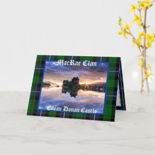Tarjeta de Felicitación del Clan MacRae - Castillo