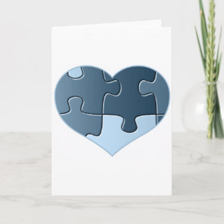 Tarjeta de felicitación del corazón del