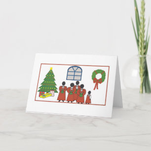 Tarjeta de felicitación del coro de la iglesia del