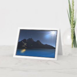 Tarjeta de felicitación del cuasar