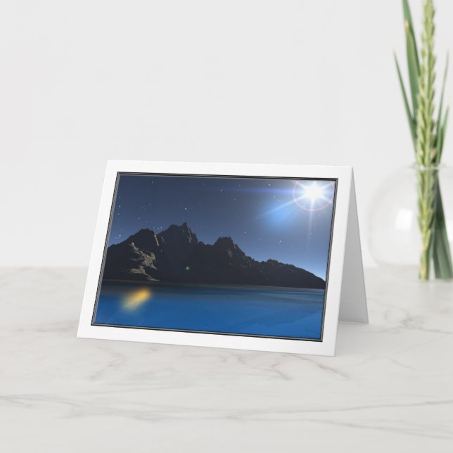 Tarjeta de felicitación del cuasar (Anverso)