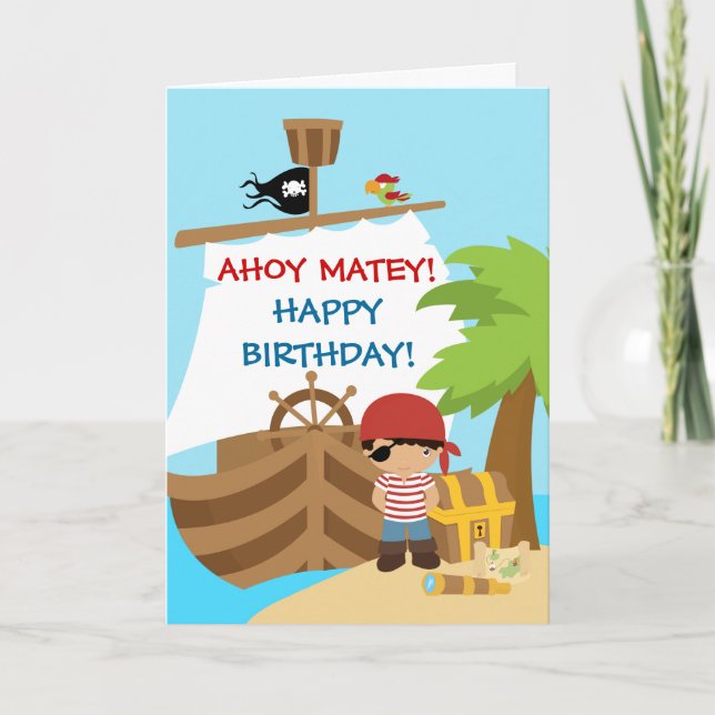 Tarjeta de felicitación del cumpleaños del (Anverso)