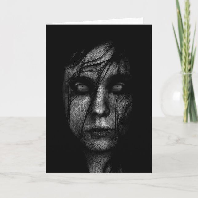 Tarjeta de felicitación del demonio del pantano (Anverso)