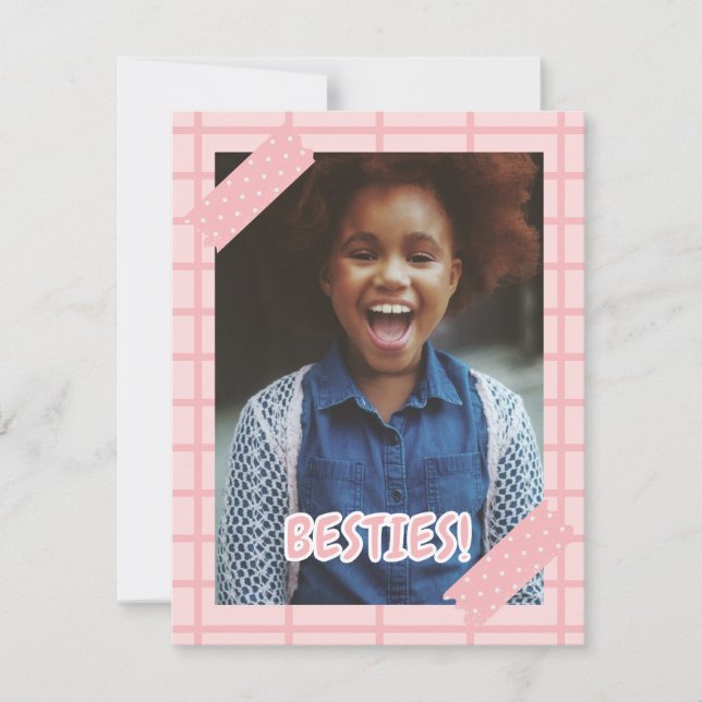 Tarjeta de felicitación del día de Besties Galenti (Anverso)