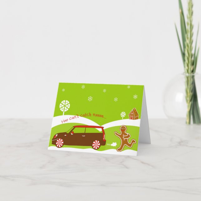 Tarjeta de felicitación del día de fiesta (Anverso)