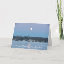 Tarjeta de felicitación del día de fiesta