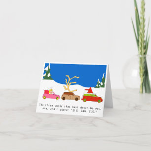 Tarjeta de felicitación del día de fiesta