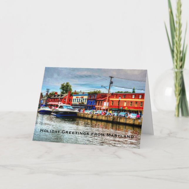 Tarjeta de felicitación del día de fiesta de (Anverso)