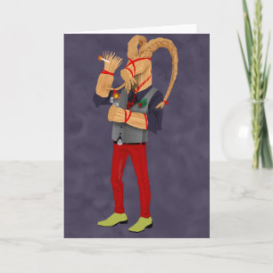 Tarjeta de felicitación del día de fiesta de la