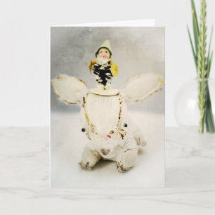 Tarjeta de felicitación del día de fiesta del