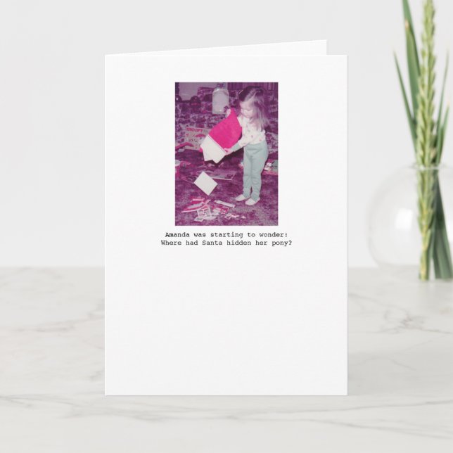 Tarjeta de felicitación del día de fiesta del (Anverso)