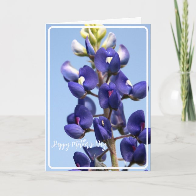 Tarjeta de felicitación del Día de la Madre (Anverso)