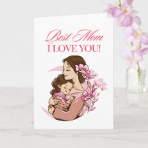 Tarjeta de Felicitación del Día de la Madre