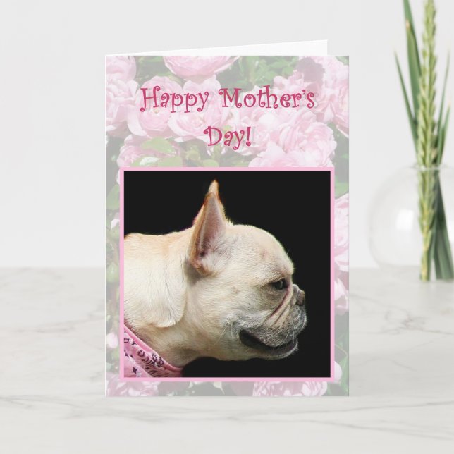 Tarjeta de felicitación del Día de la Madre (Anverso)