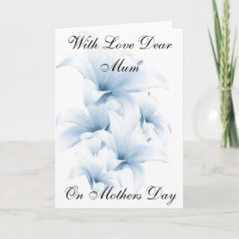 TARJETA DE FELICITACIÓN DEL DÍA DE LA MADRE DE LOS