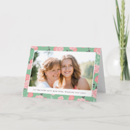 Tarjeta de felicitación del Día de la Madre, foto