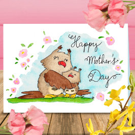 Tarjeta de felicitación del Día de la Madre por Ni