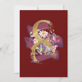 Tarjeta de felicitación del día de la mujer