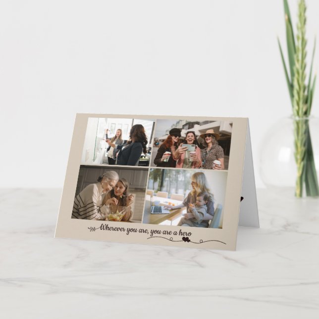 Tarjeta de felicitación del Día de la Mujer Fotos (Anverso)