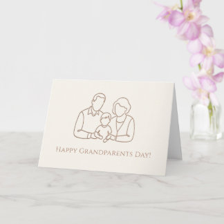 Tarjeta de Felicitación del Día de los Abuelos