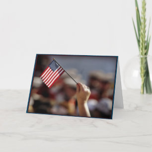 Tarjeta de felicitación del Día de los Veteranos F