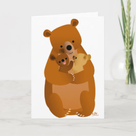 Tarjeta de felicitación del día de madre