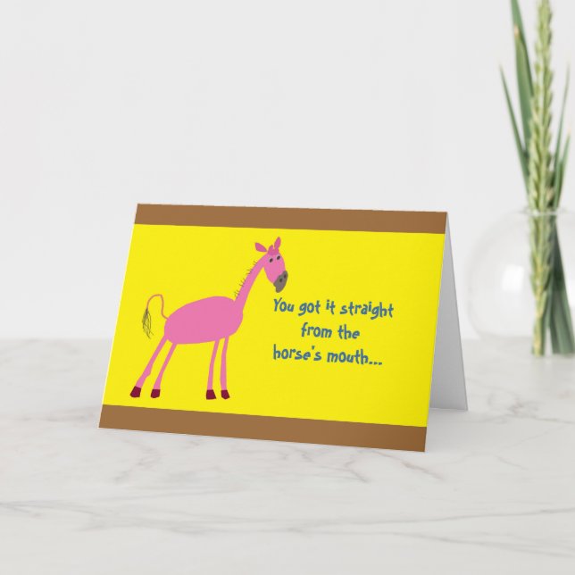 Tarjeta de felicitación del día de padre con el (Anverso)