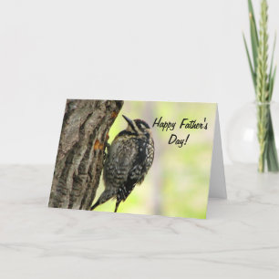 Tarjeta de felicitación del día de padre de la