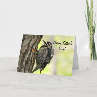 Tarjeta de felicitación del día de padre de la