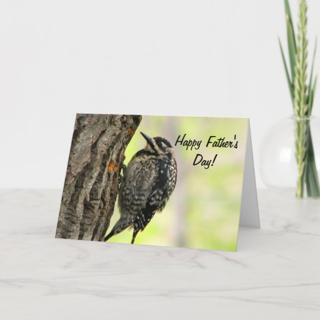 Tarjeta de felicitación del día de padre de la (Anverso)