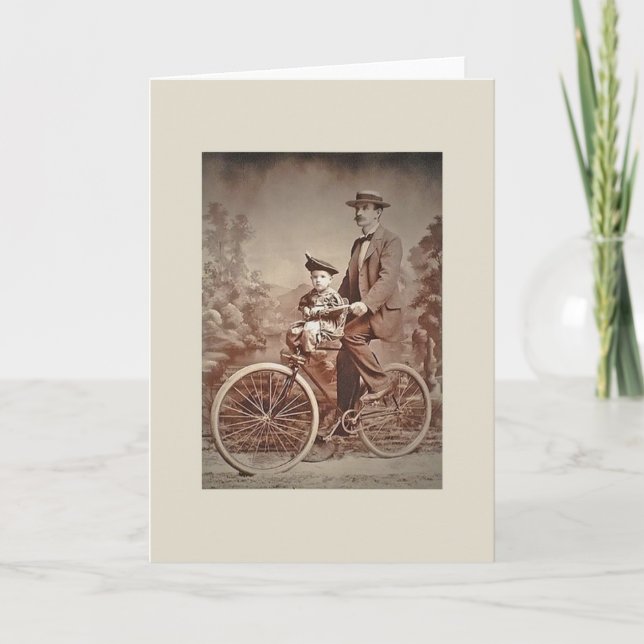 Tarjeta de felicitación del día de padre del (Anverso)