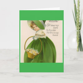 Tarjeta de felicitación del Día de San Patricio