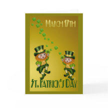 Tarjeta de Felicitación del Día de San Patricio
