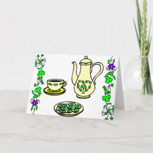 Tarjeta de felicitación del día de San Patricio de