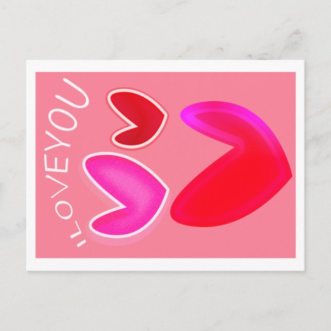 tarjeta de felicitación del día de San Valentín (Anverso)