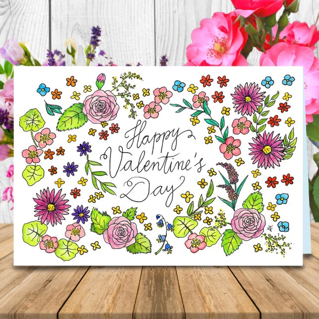 Tarjeta de felicitación del día de San Valentín de (Subido por el creador)