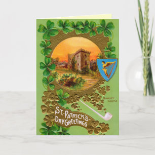 Tarjeta de felicitación del día de St Patrick