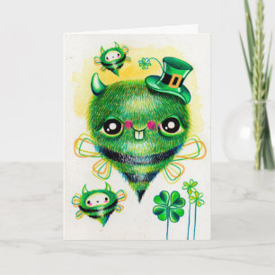 Tarjeta de felicitación del día de St Patrick del
