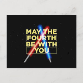 Tarjeta de Felicitación del Día de Star Wars (4 de